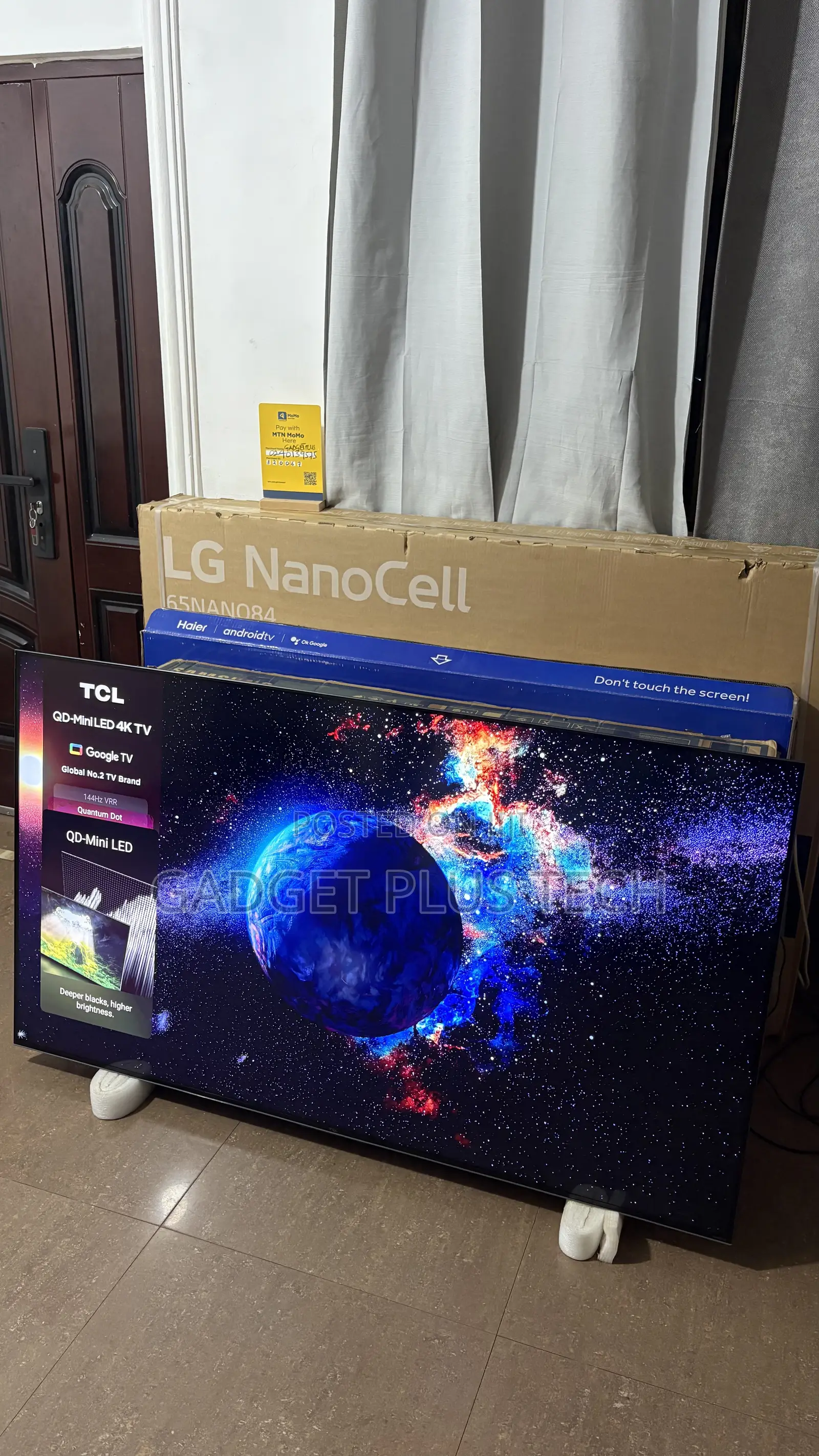 2024 65” TCL QLED Mini-Led Google TV (Europe Standard)