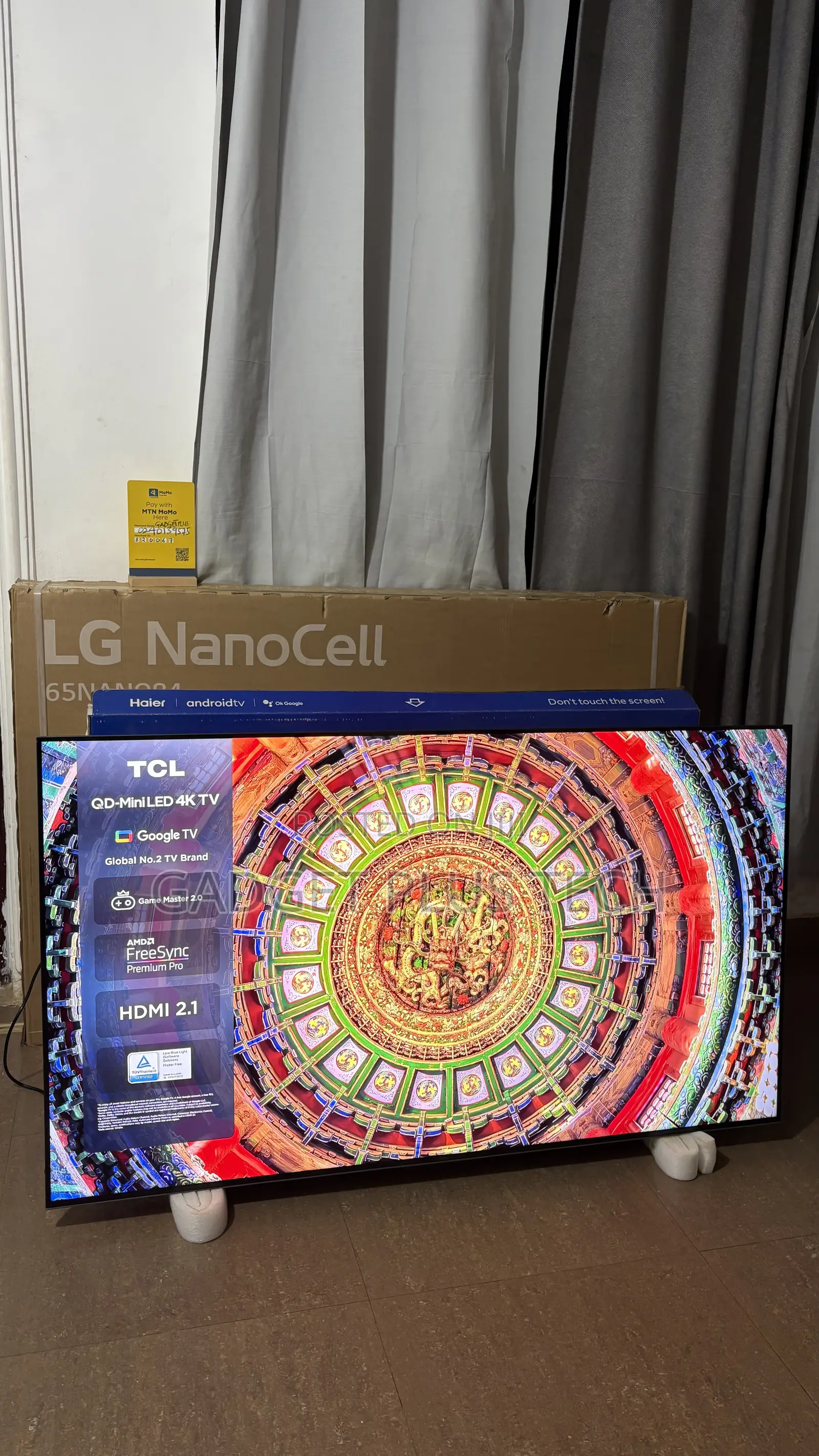 2024 65” TCL QLED Mini-Led Google TV (Europe Standard)