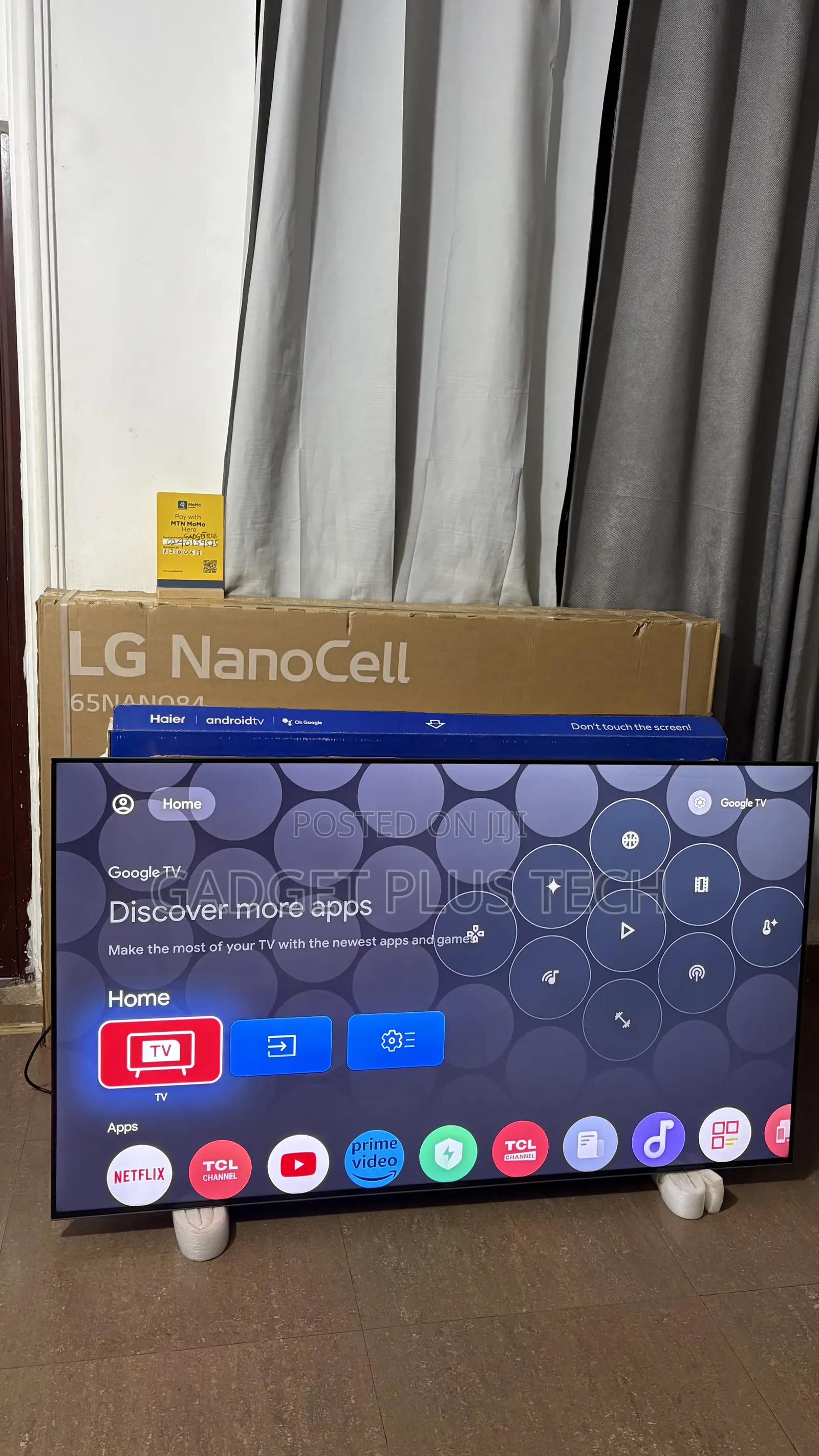 2024 65” TCL QLED Mini-Led Google TV (Europe Standard)