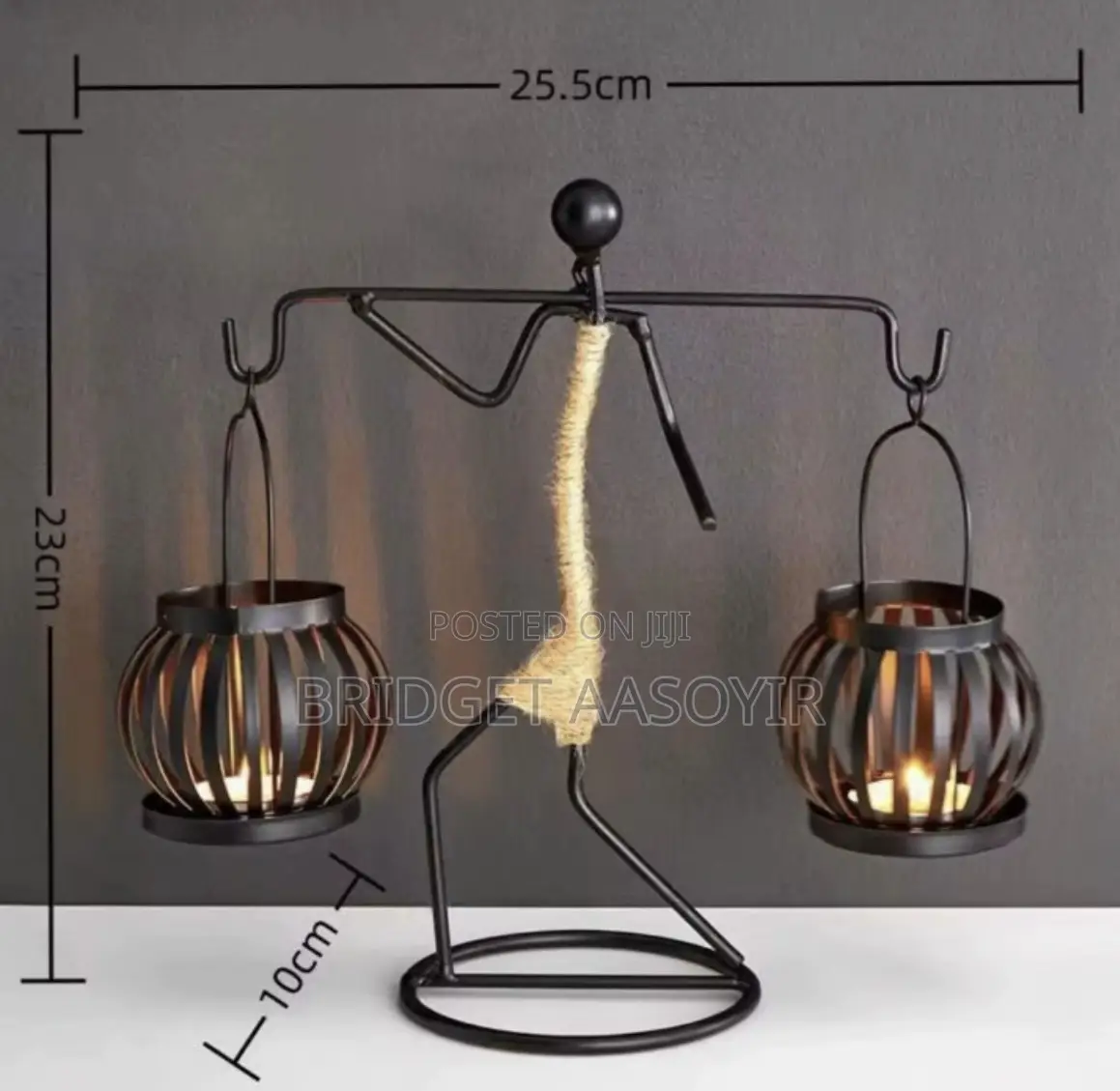 Handmade Iron Candles