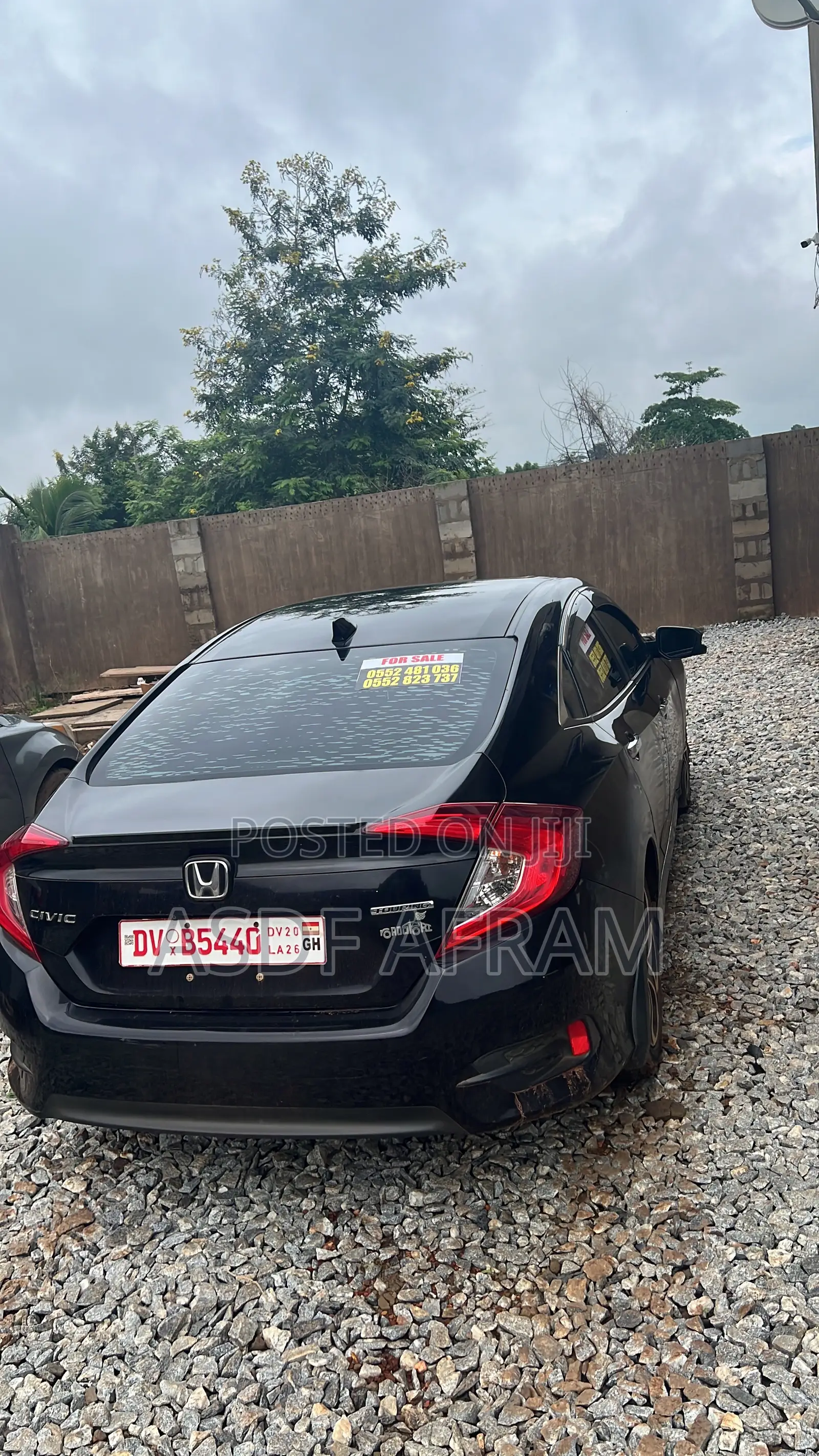 Honda Civic Touring 4dr Sedan (1.5L 4cyl) 2016 Black