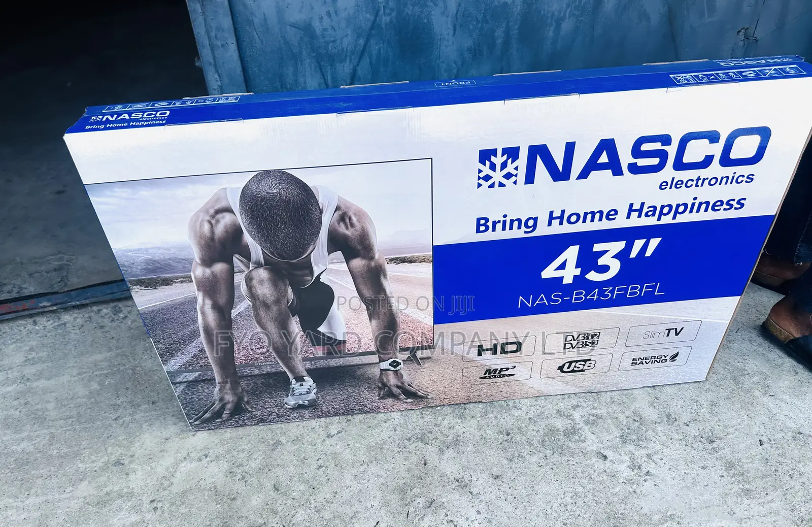 Latest Model Nasco 43* Full HD Led Digital, Satellite TV