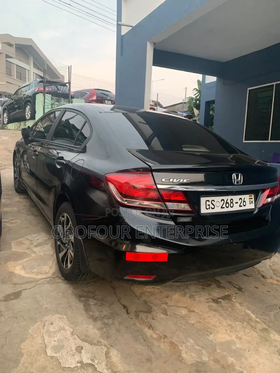 Honda Civic LX 4dr Sedan (1.8L 4cyl 5M) 2014 Black