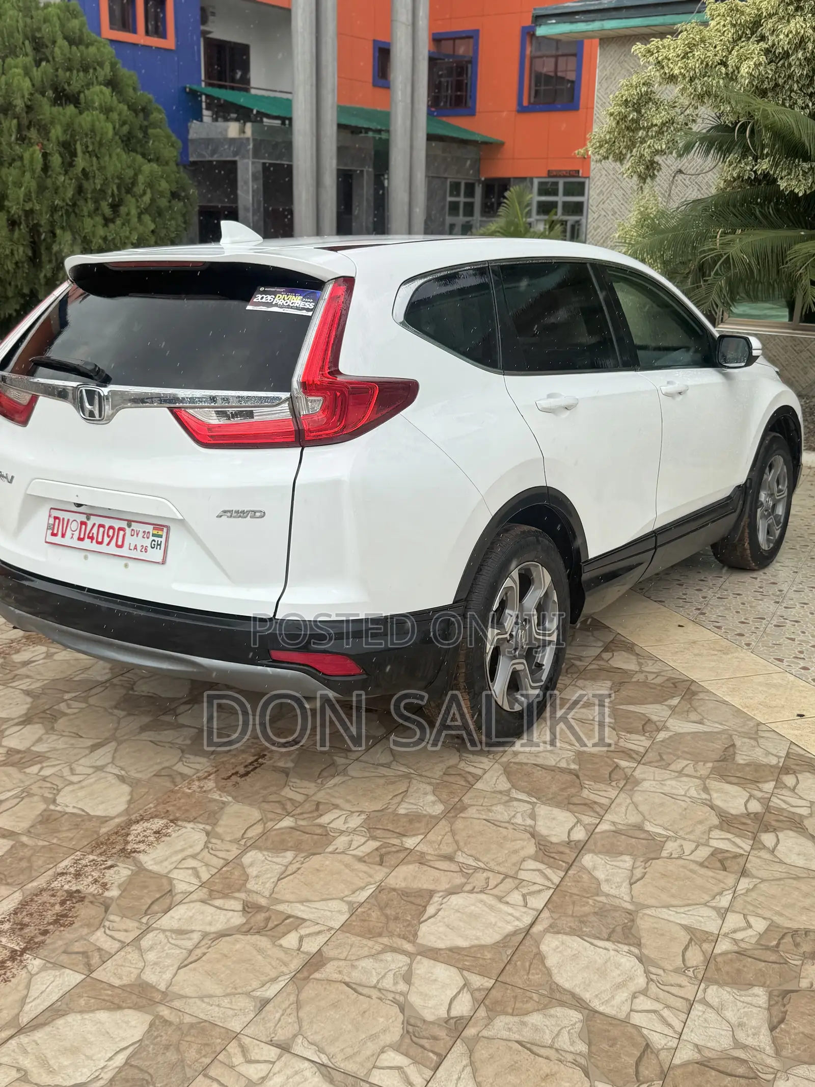 Honda CR-V EX-L AWD 2019 White