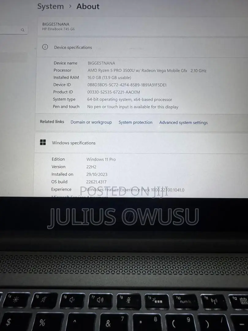 Laptop HP EliteBook 840 G6 16GB AMD Ryzen 5 SSD 1T