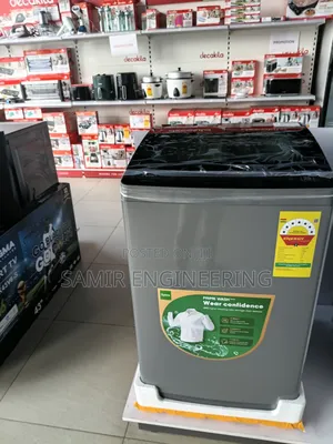 Syinix 12kg Family-Sized Smart Washer: One Touch, Zero Stress