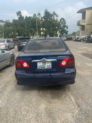 Toyota Corolla S 2006 Blue