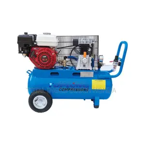 Air Compressor Belt Driven Petrol 100liters Tank