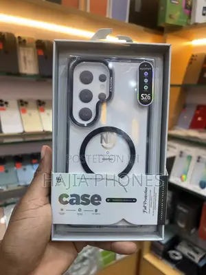 Black Transparent Case for S26Ultra