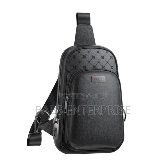 YESIDO Fingerprint Lock Cross Bag WB58