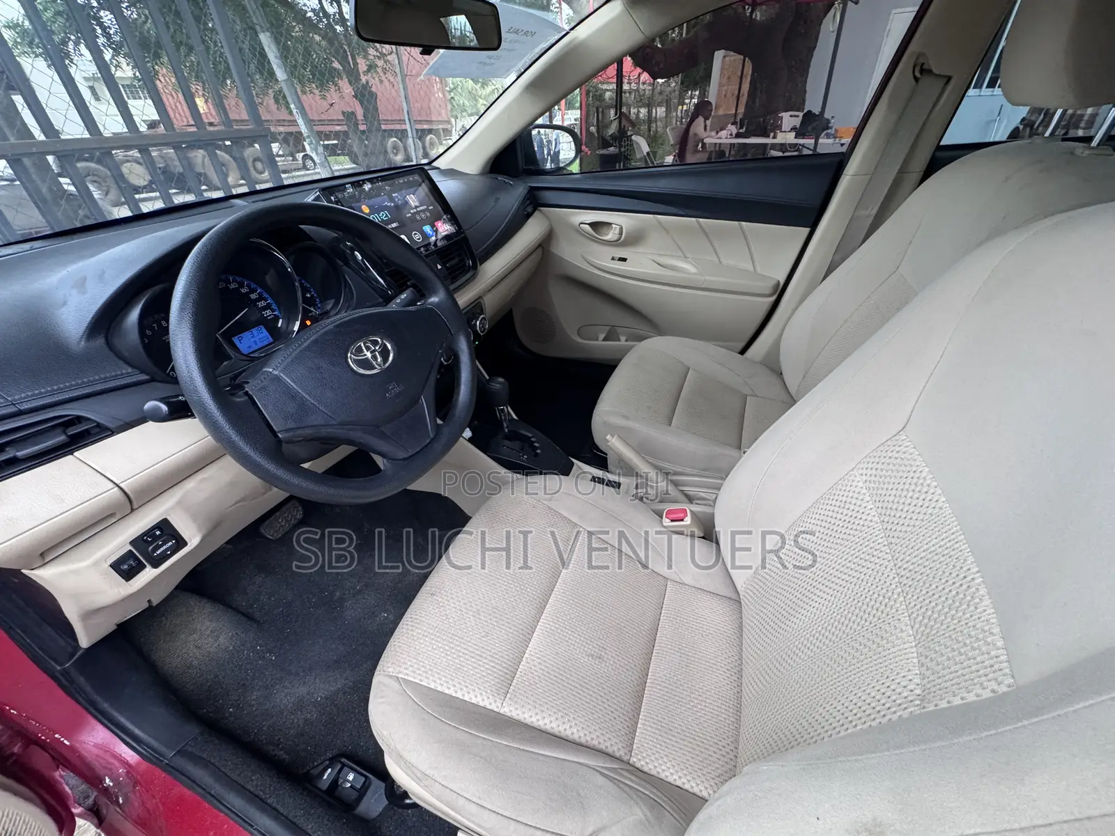 Toyota Vios 2016 Red