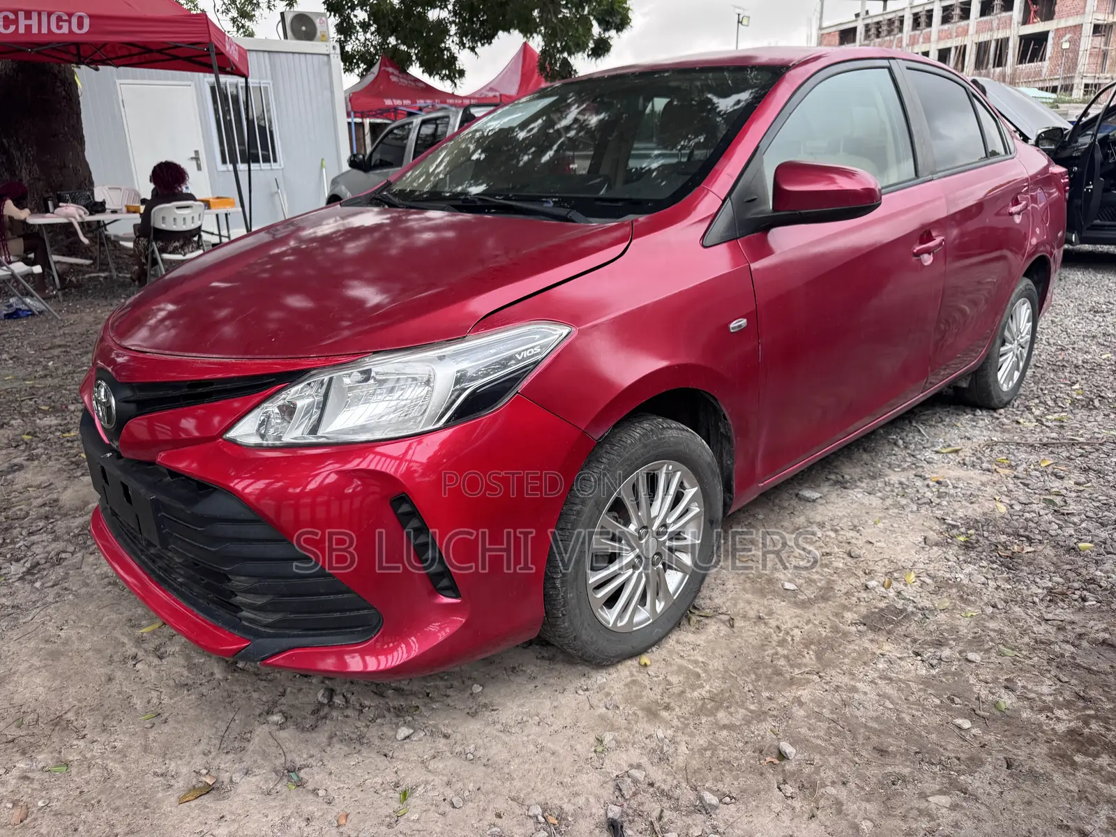 Toyota Vios 2016 Red