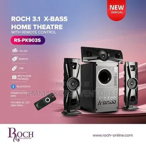 X-Bass Home Theater With FM Radio (RS-PK903) - Black