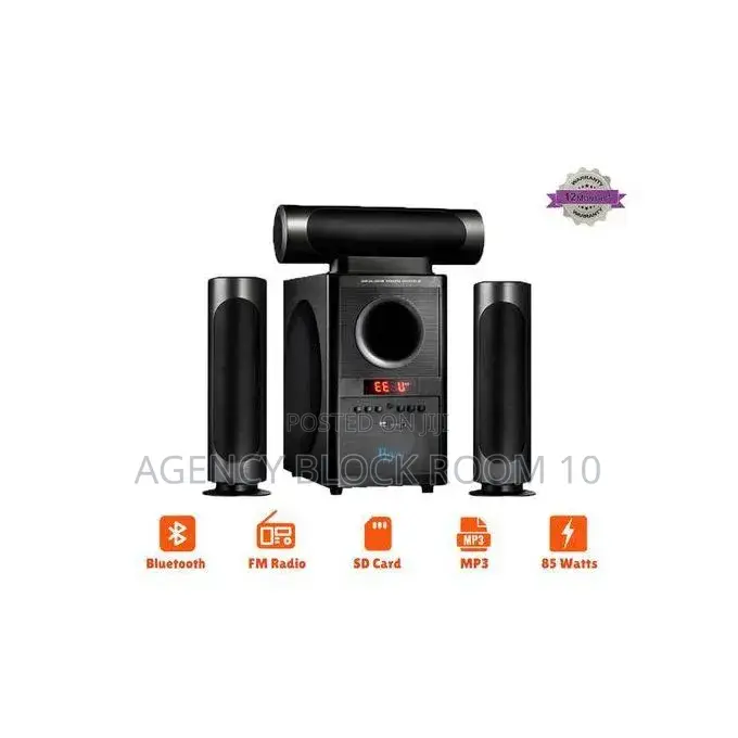 X-Bass Home Theater With FM Radio (RS-PK903) - Black