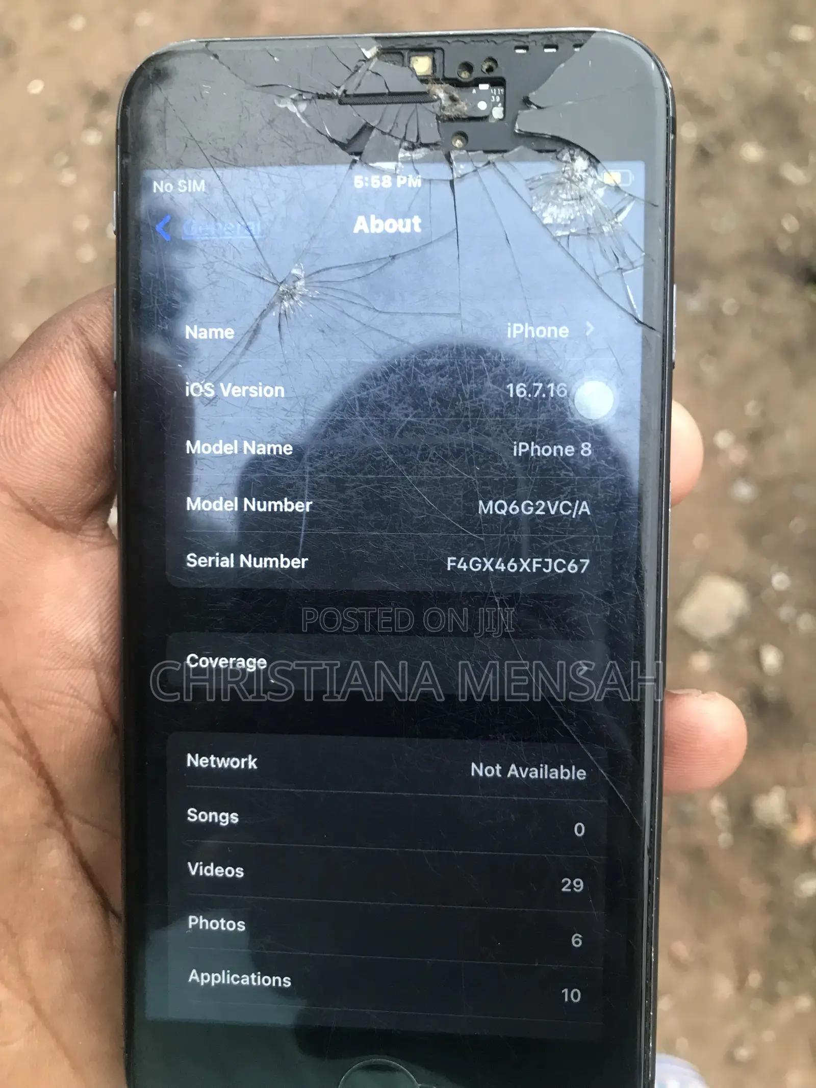 Apple iPhone 8 64 GB Black