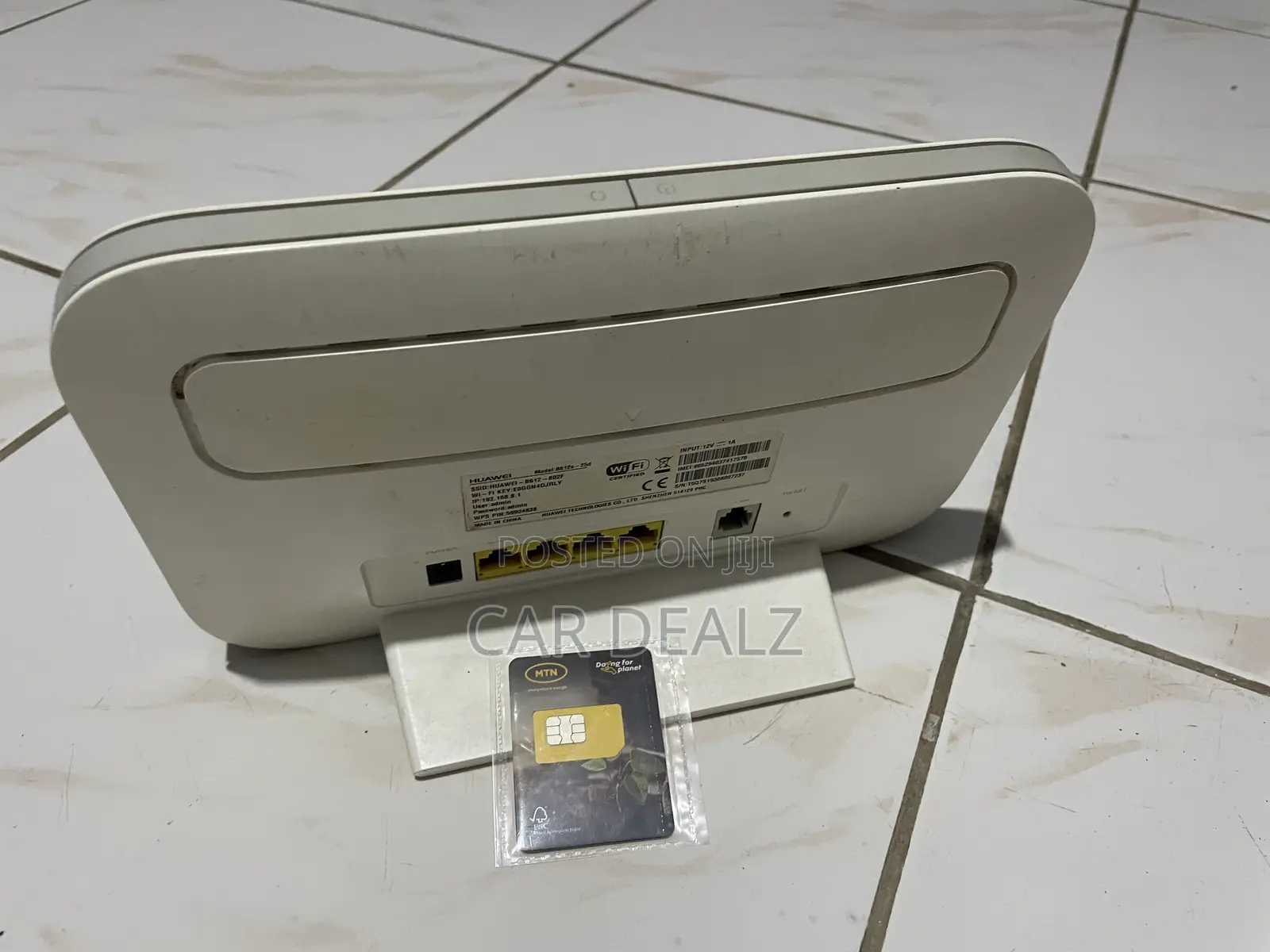 MTN Turbonet Router + Antenna + Data Sim