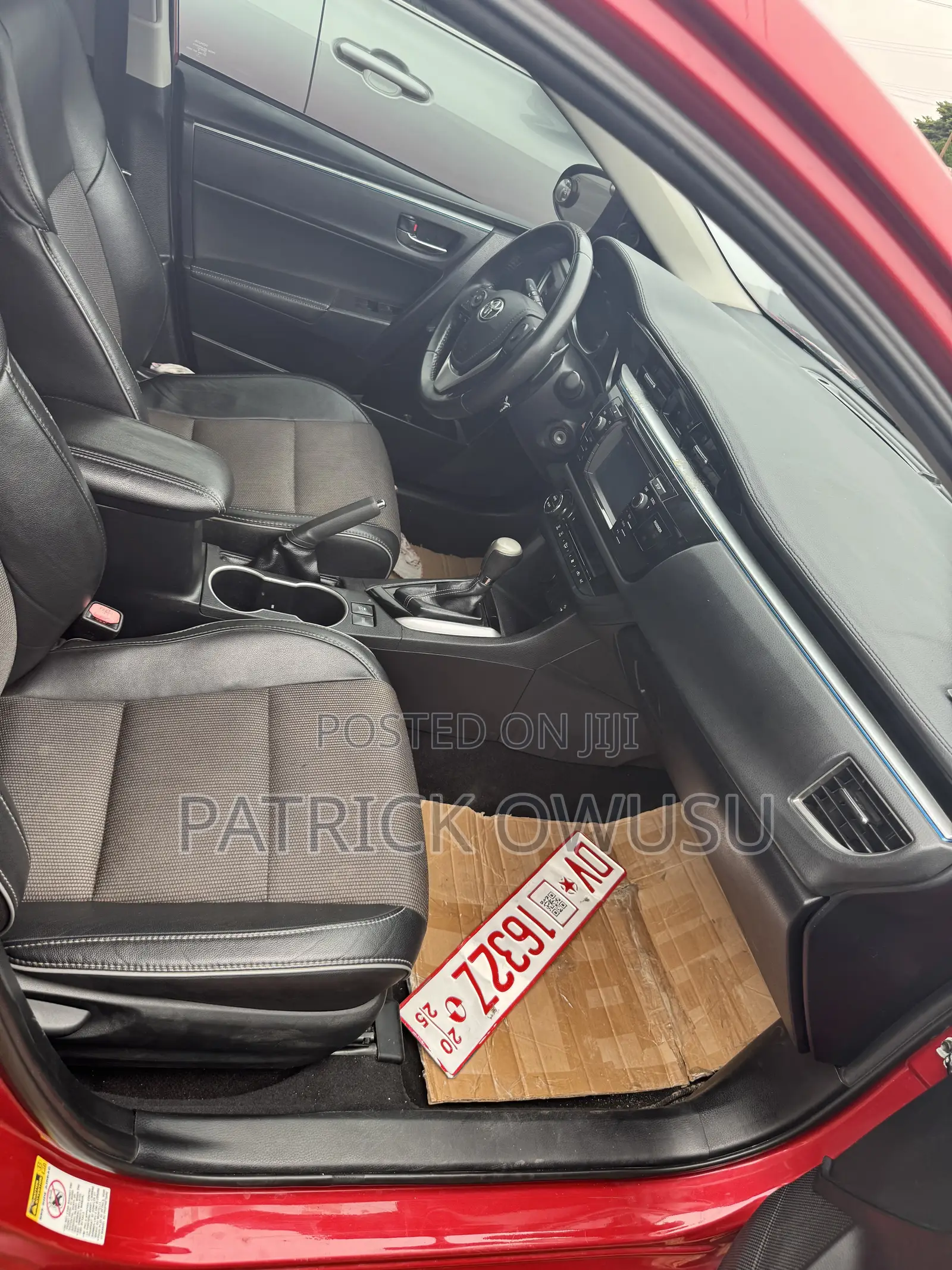 Toyota Corolla 2016 Red