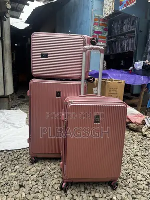Three in One Trolley Traveling Bags Sizes L28 M24 S20 Inch