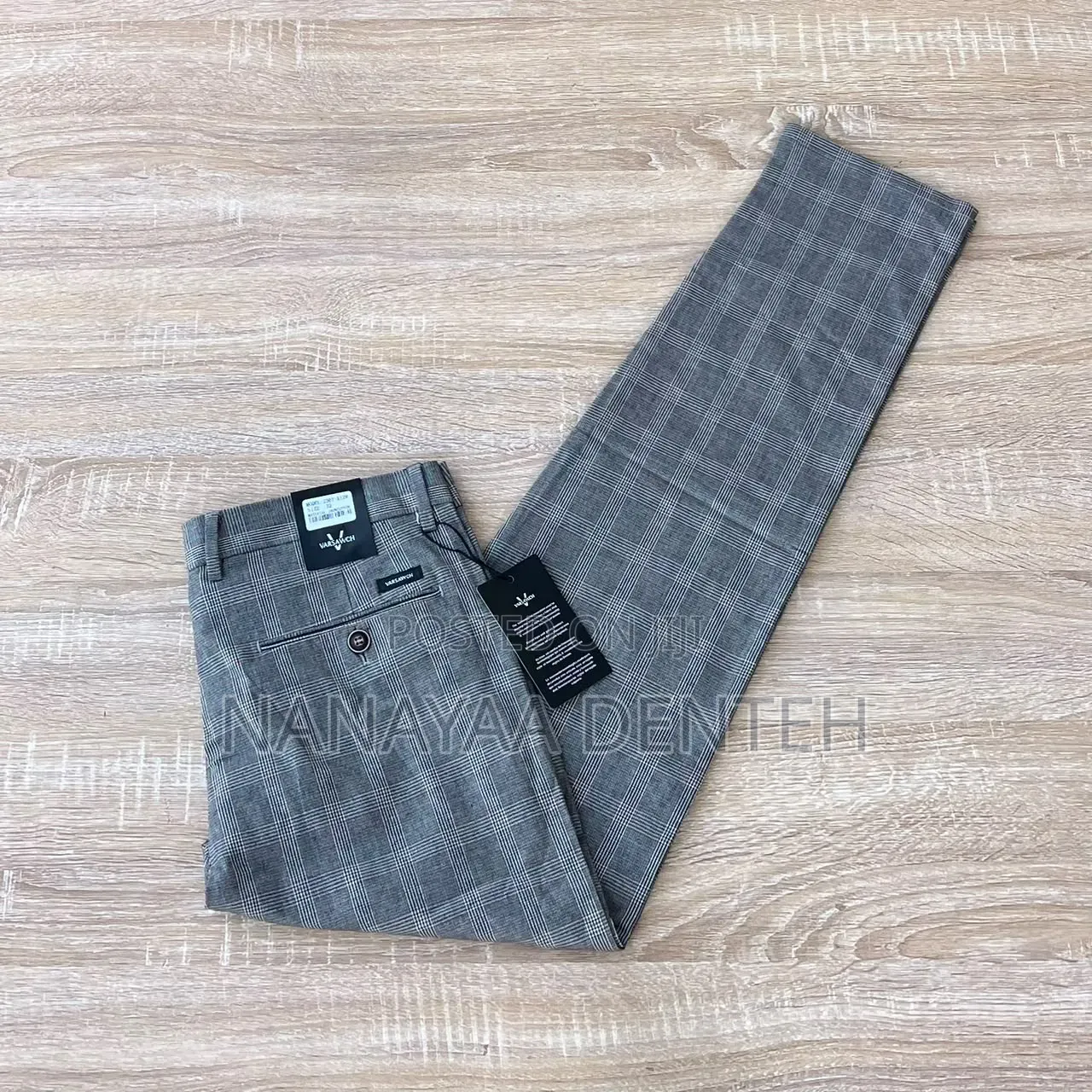 Men's Checkered Pants