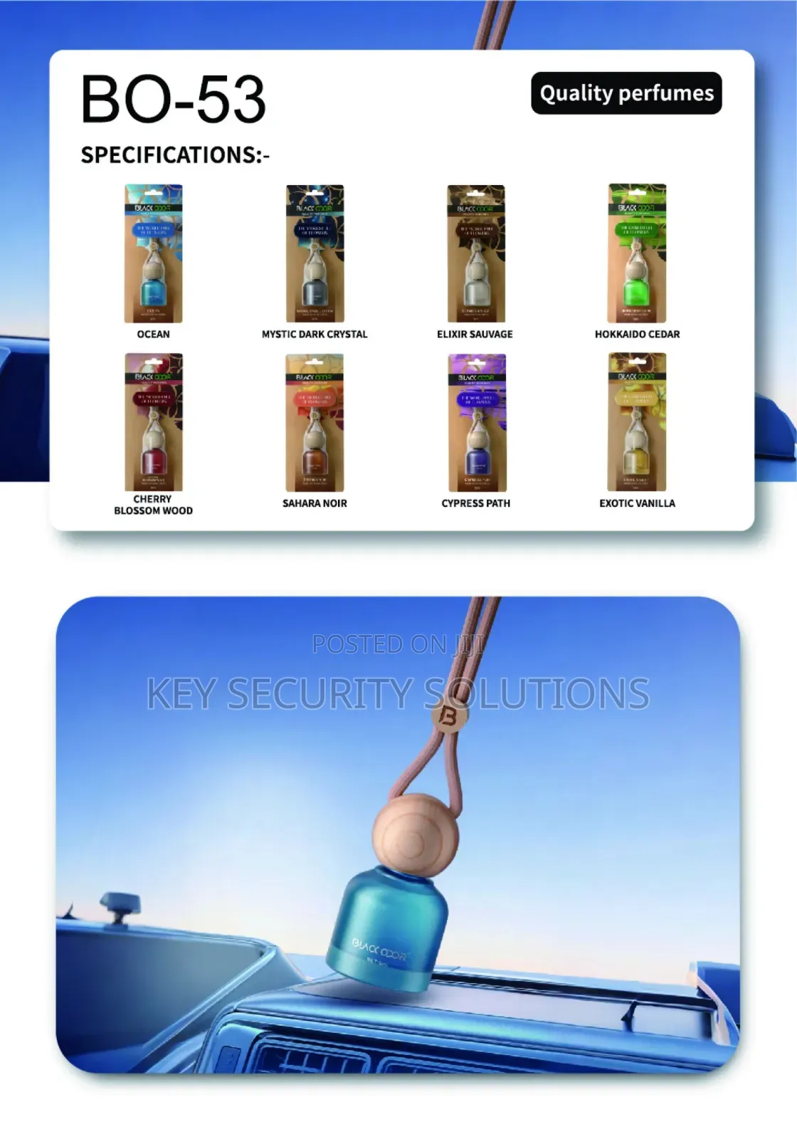Essential Oil Car Aroma Hangers
