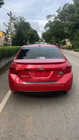 Toyota Corolla XSE 4dr Sedan (1.8L 4cyl CVT) 2017 Red