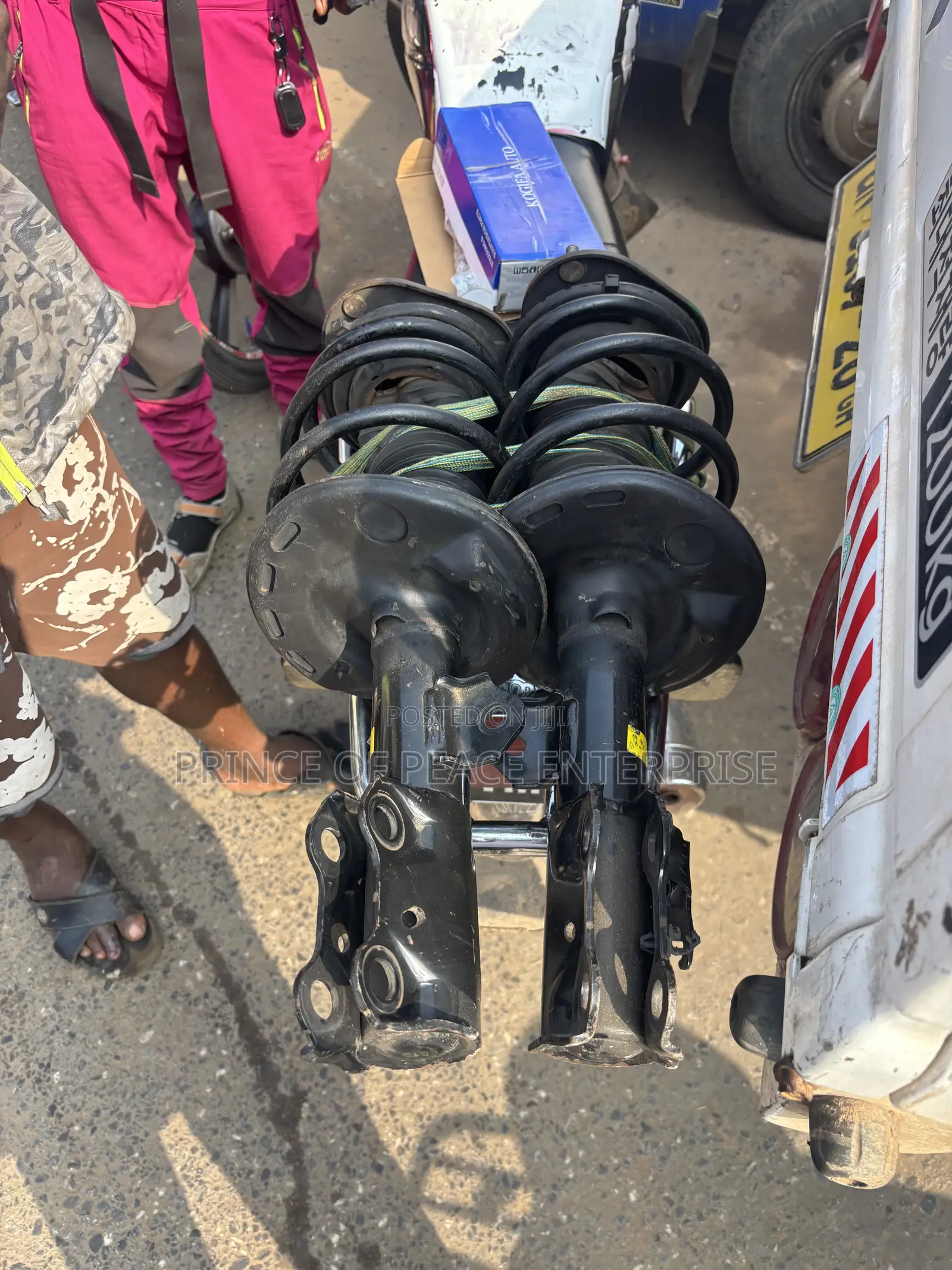 Toyota Corolla 2009 2010 Japan Type Home Used Front Shocks Pair