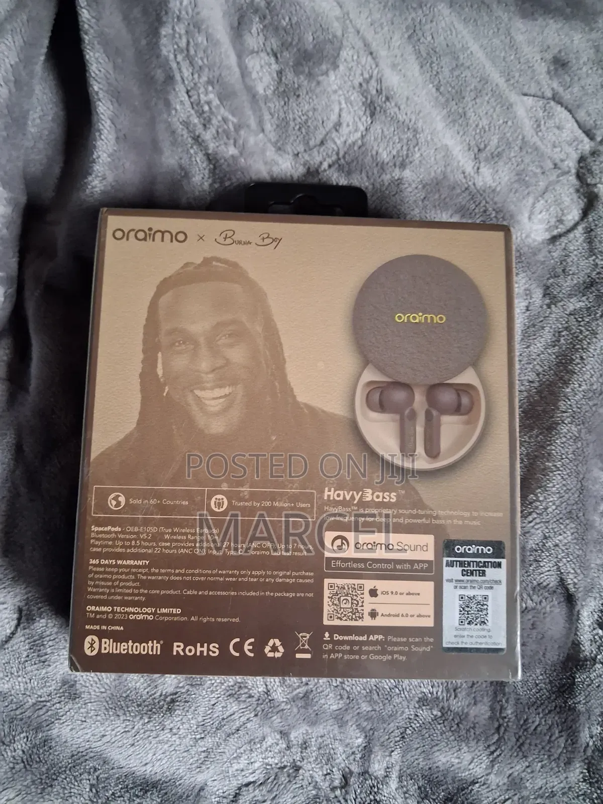 Oraimo X Burna Boy SpacePods
