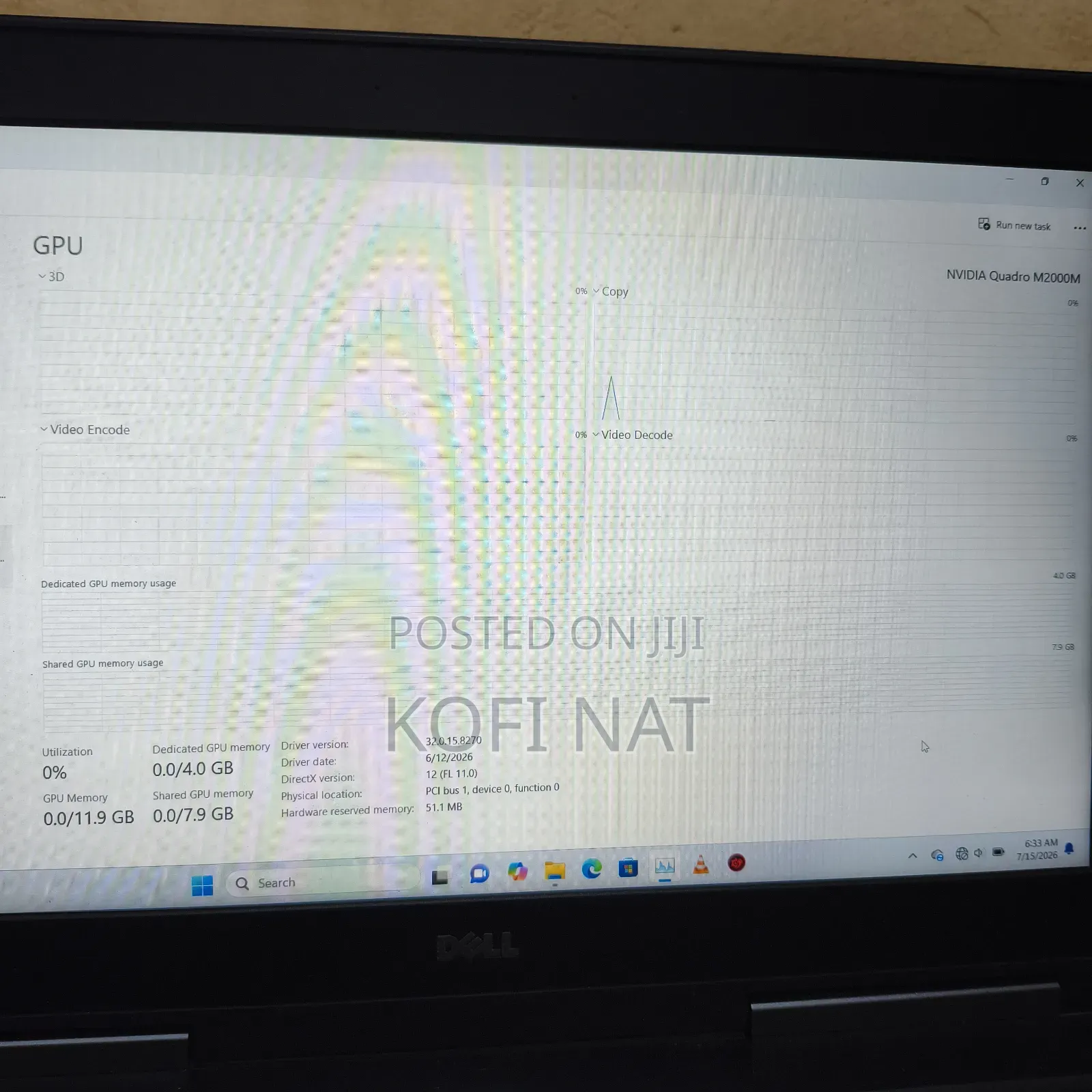 Laptop Dell Precision 7510 16GB Intel Core i7 HDD+SSD 128GB