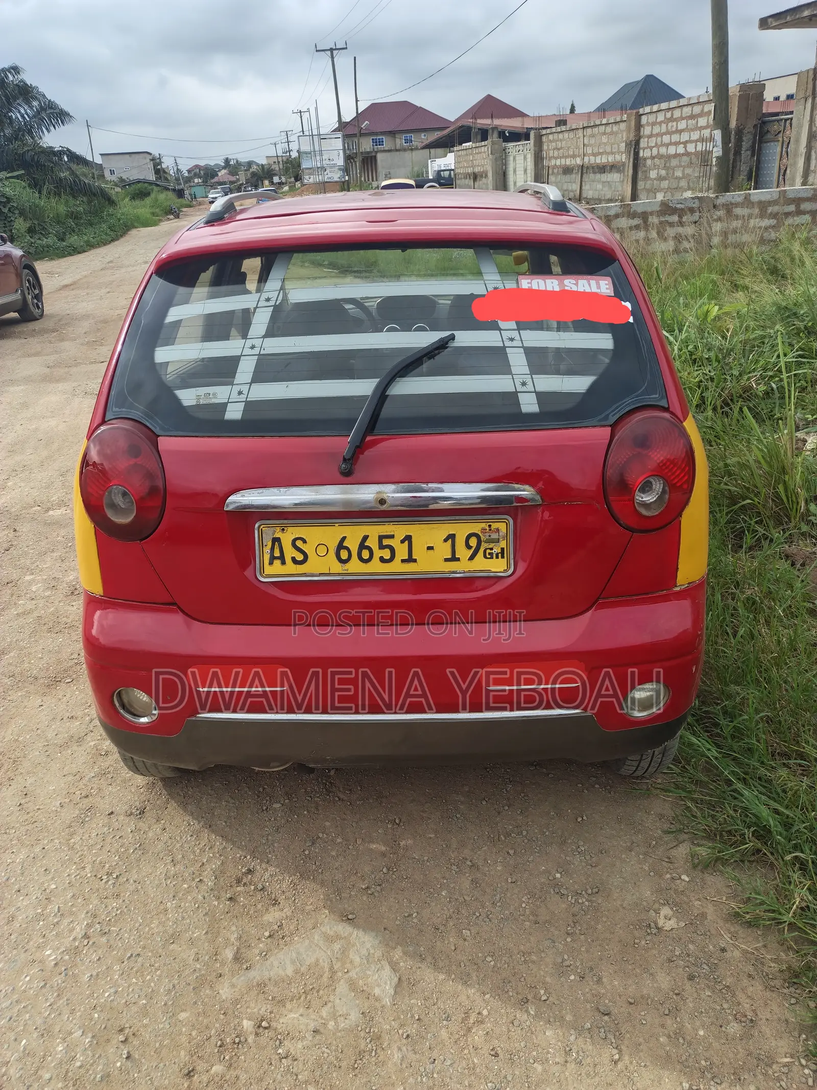 Daewoo Matiz 2007 Red