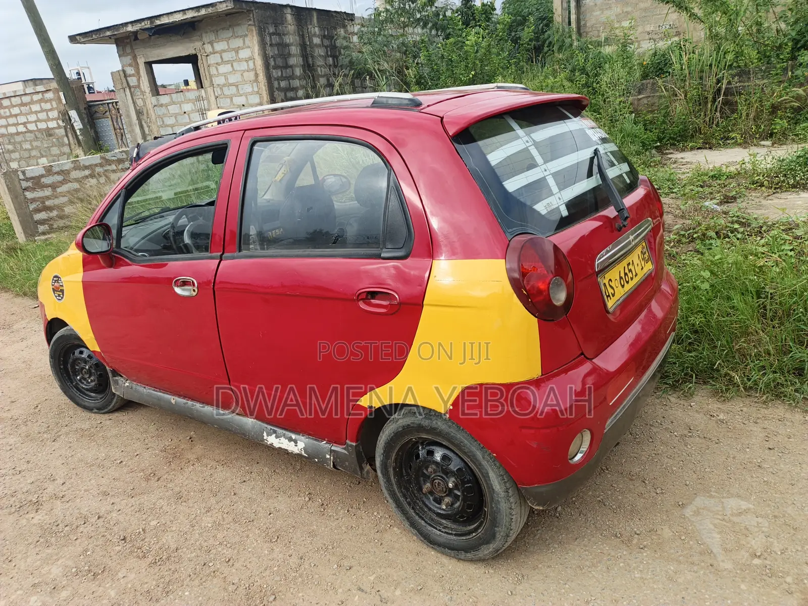 Daewoo Matiz 2007 Red