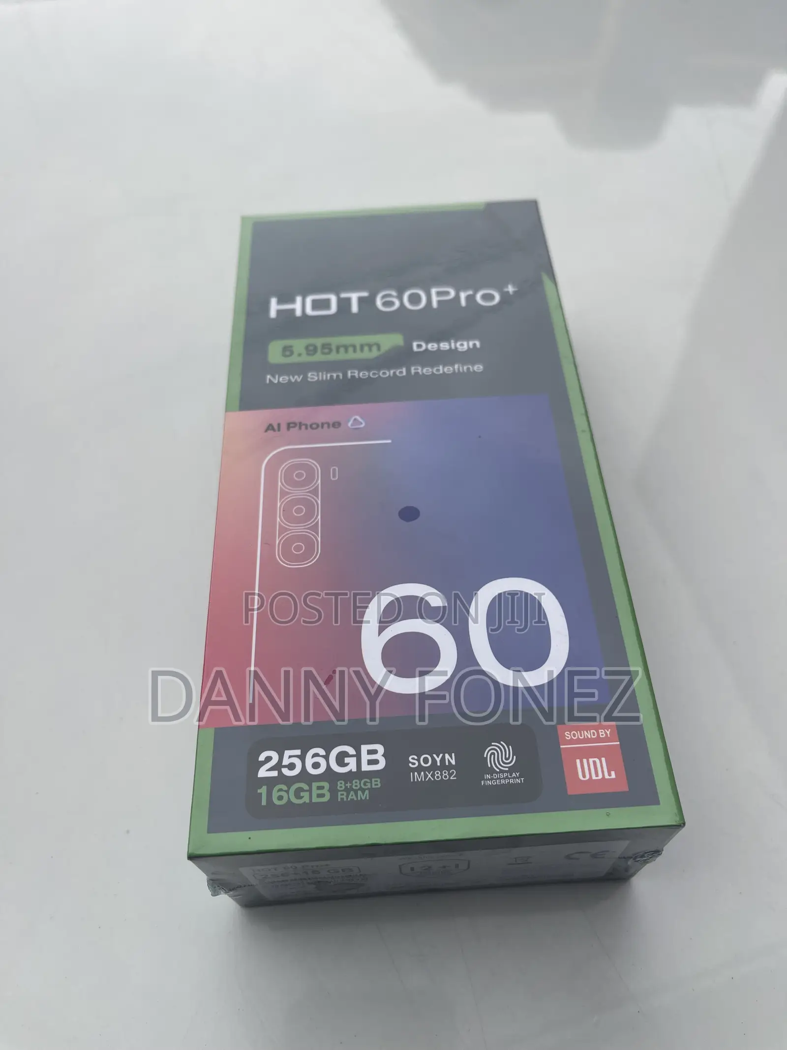 New Infinix Hot 60 Pro+ 256 GB Black