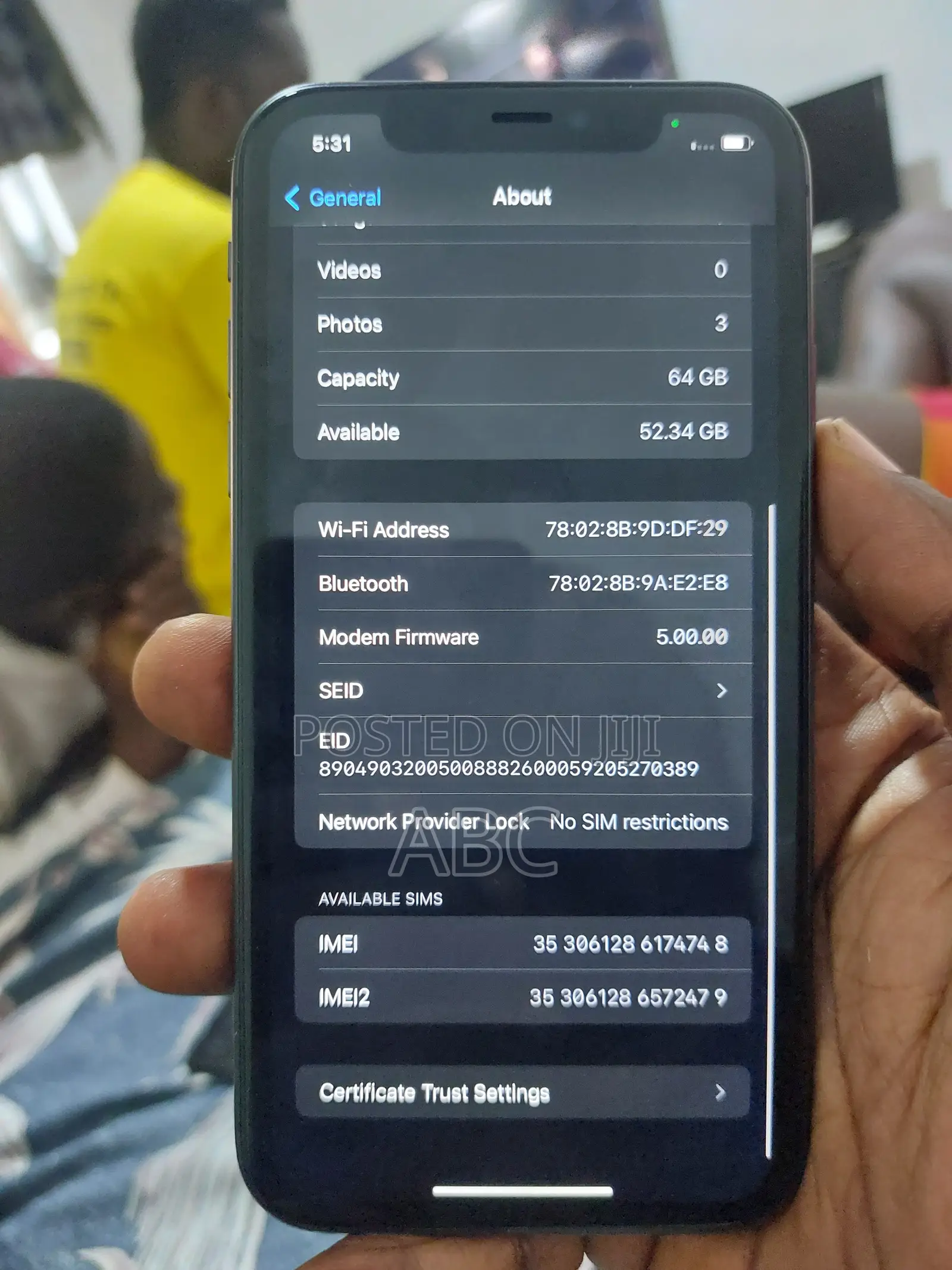 Apple iPhone 11 64 GB Black