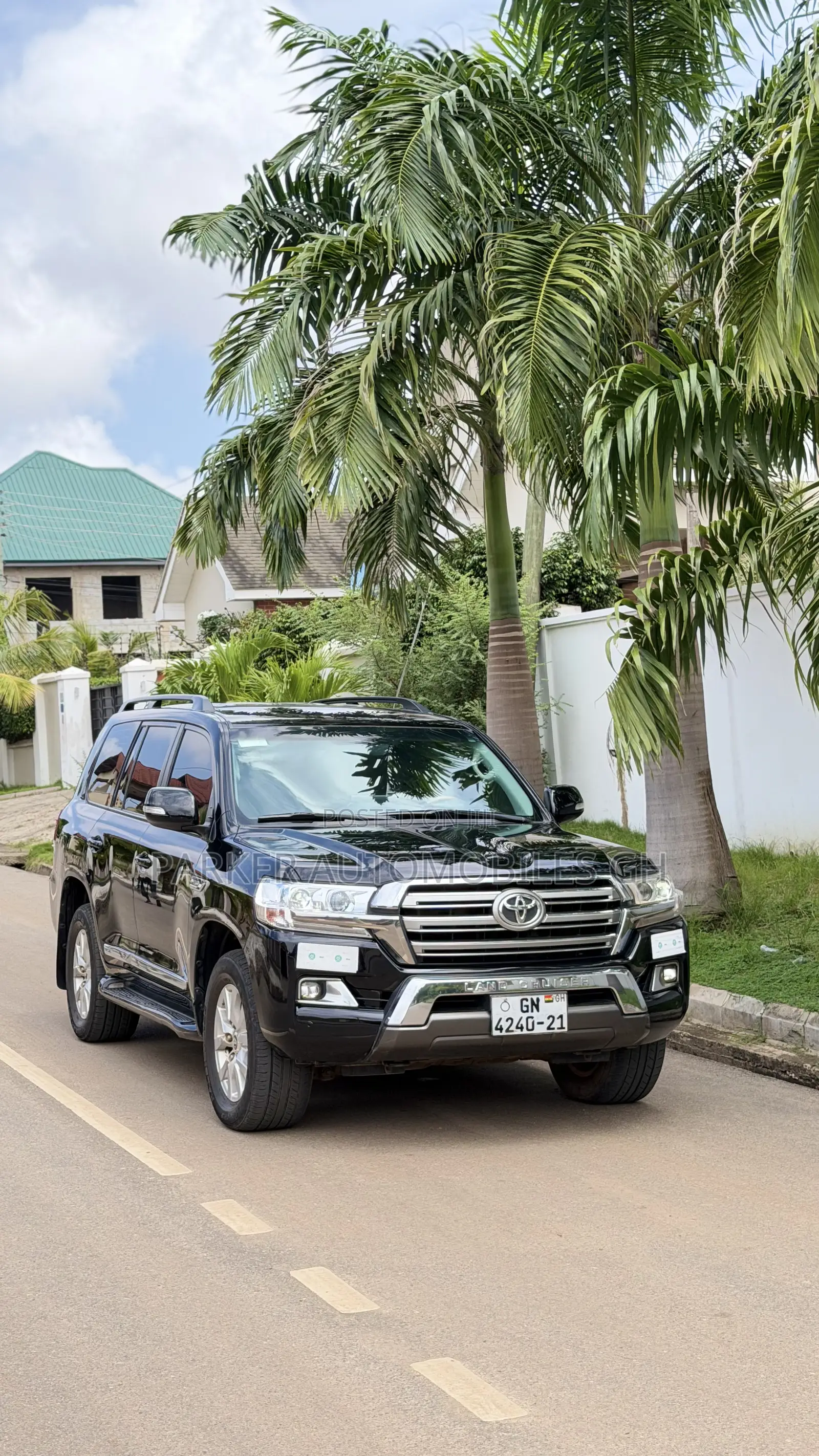 Toyota Land Cruiser 4.5 V8 GXR 2020 Black