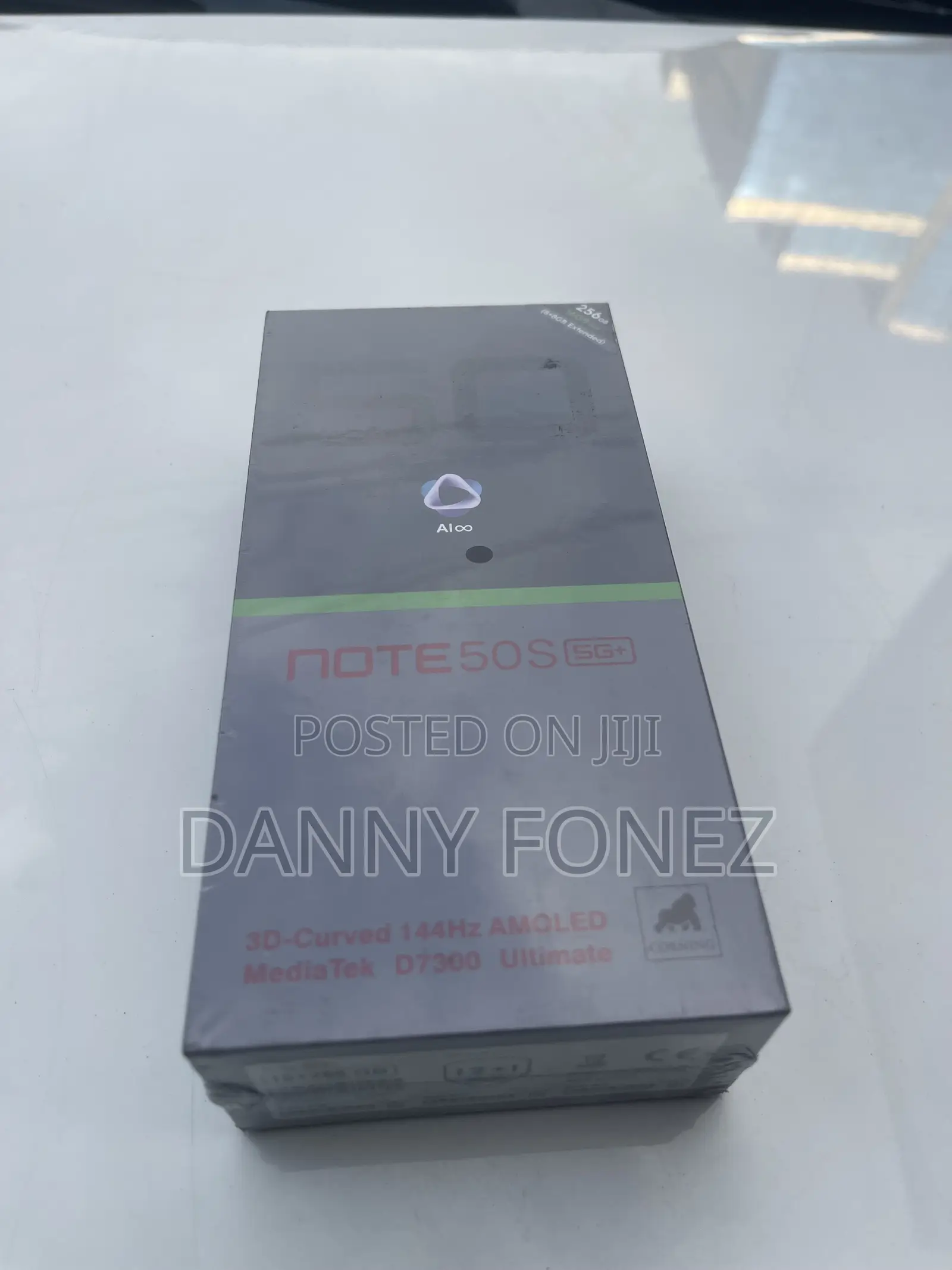 New Infinix Note 50s 256 GB Black