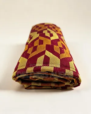 Premium Kente Fabric – High Quality Woven Cloth (6 Yards)