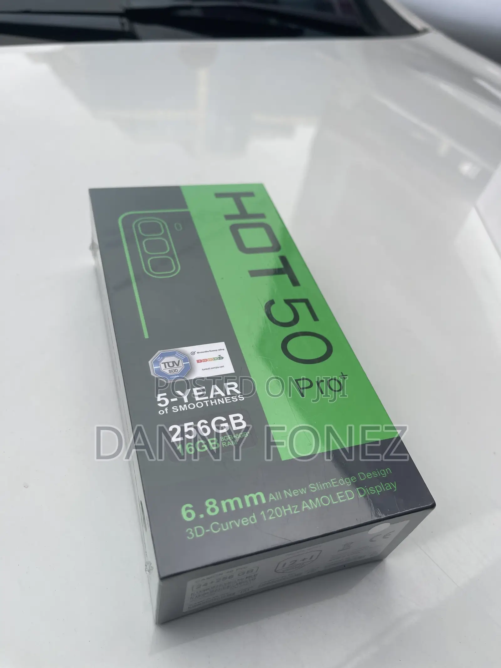 New Infinix Hot 50 Pro+ 4G 256 GB Black