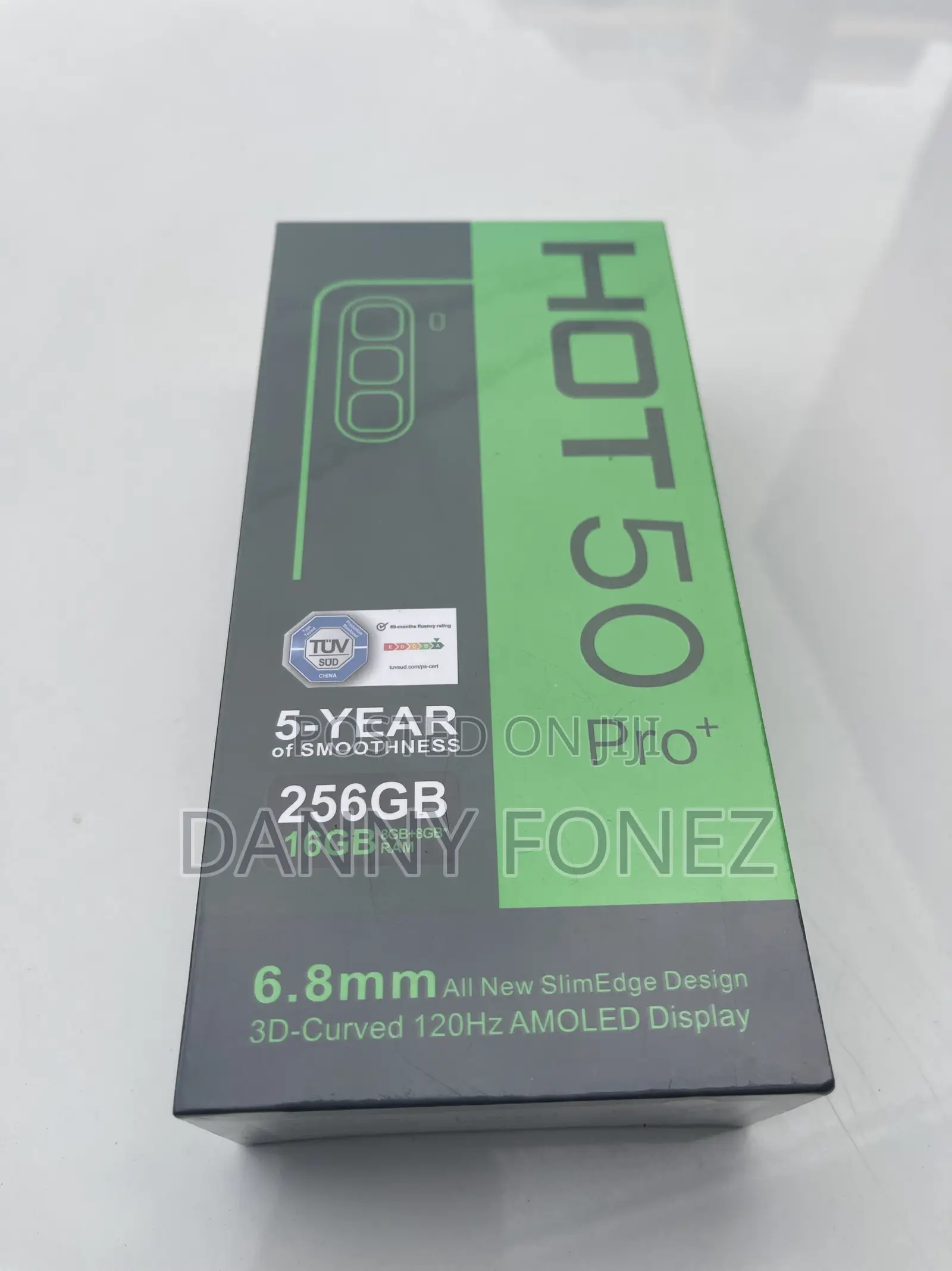 New Infinix Hot 50 Pro+ 4G 256 GB Black