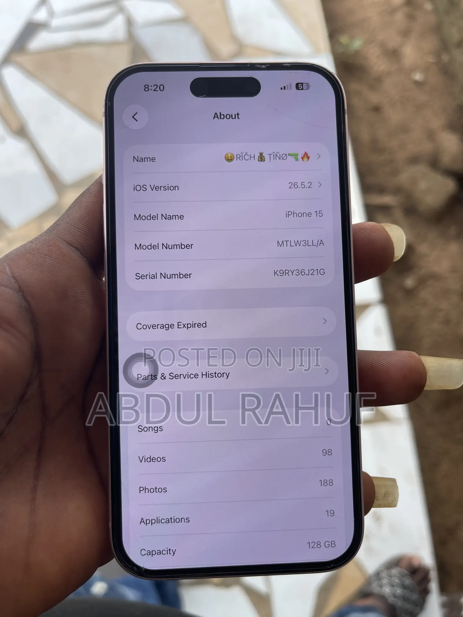 Apple iPhone 15 128 GB Pink