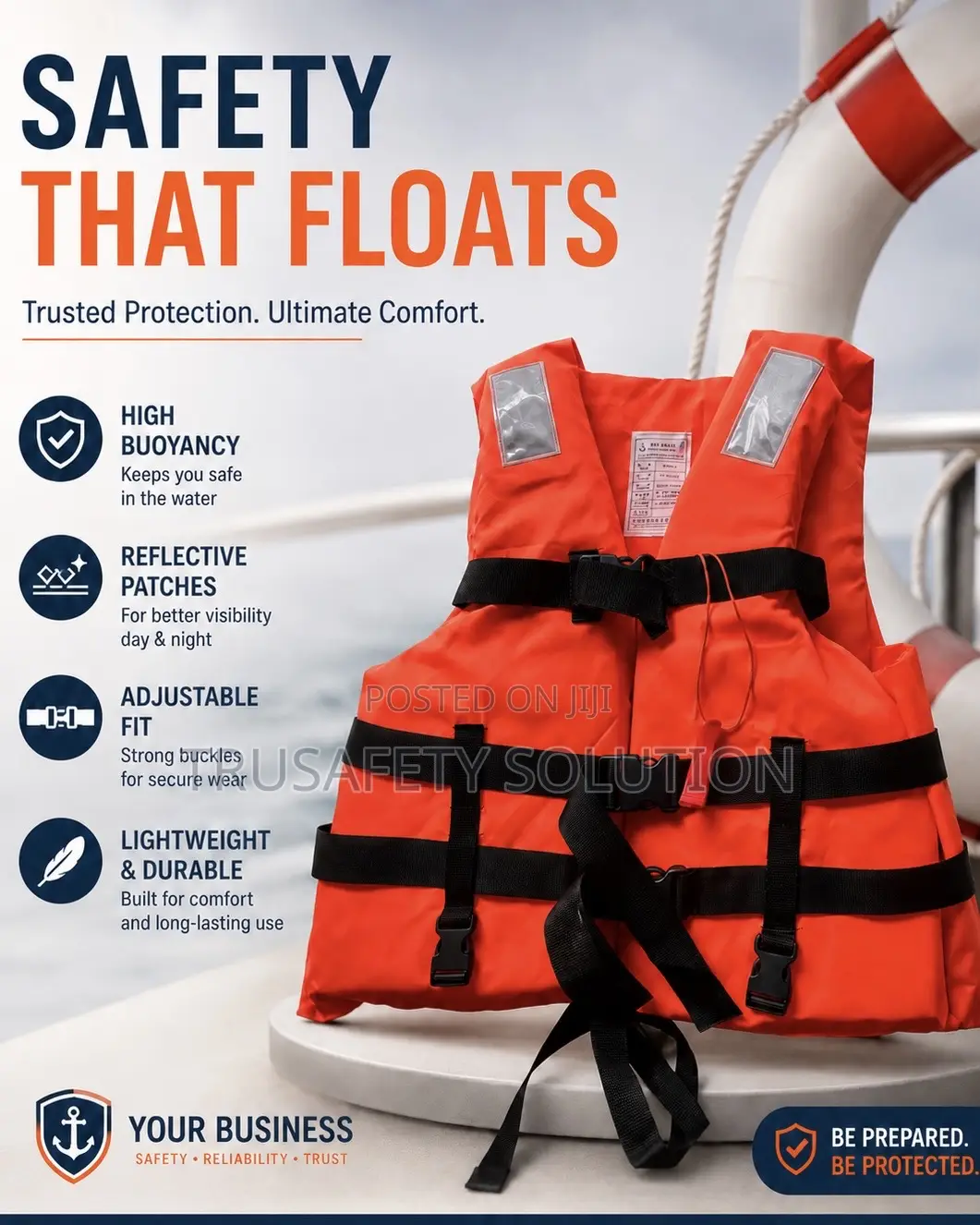 Premium Adult Life Jacket