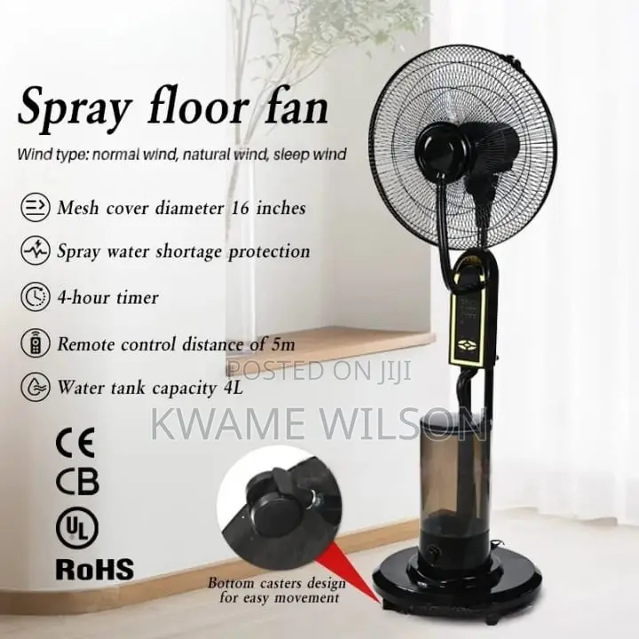 Ion Cooling Mist Fan