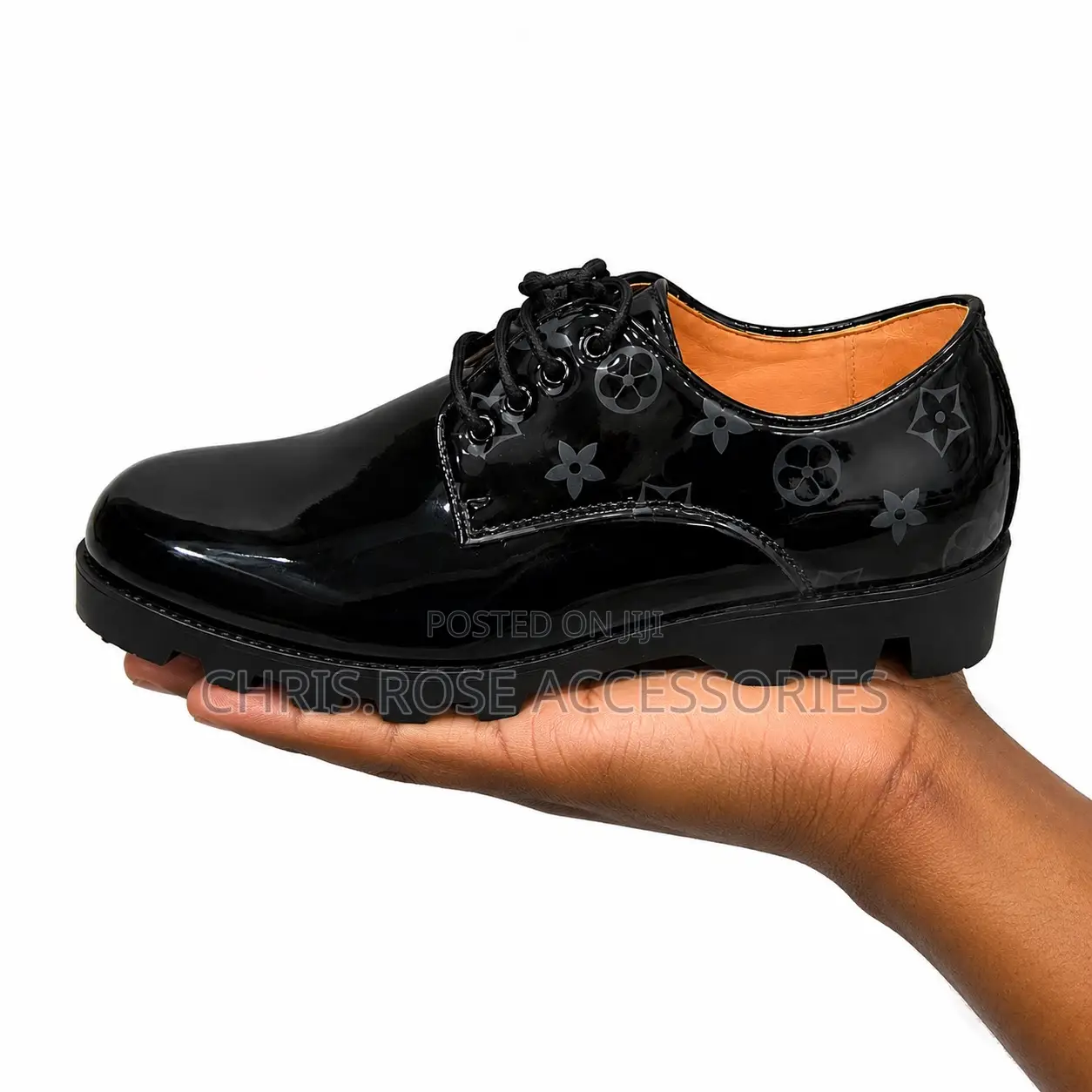 Men’s Shoes – Luxury Lace-Up Dress Shoes (Black)
