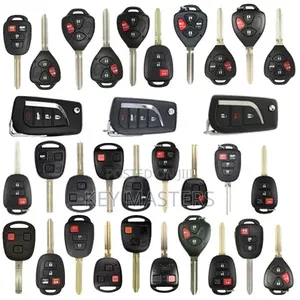 All Types of Vehicle Remote Keys