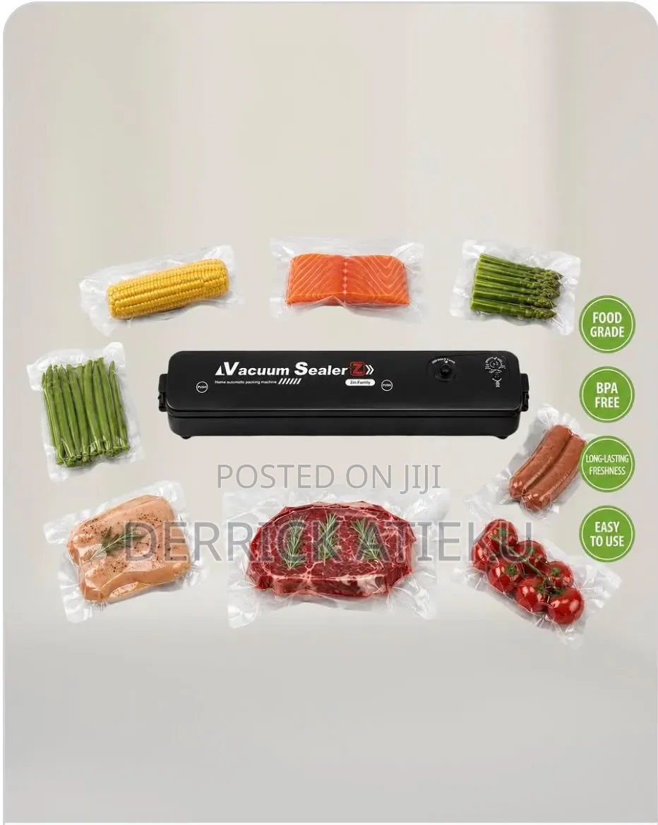 2in 1 VACUUM Sealer Machine Plus 50 BAGS