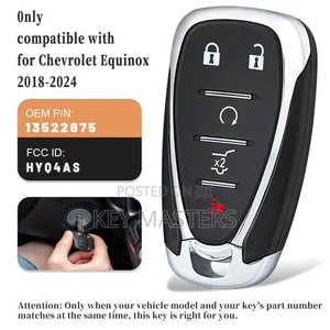 Chevrolet Equinox 2018 Smart Key