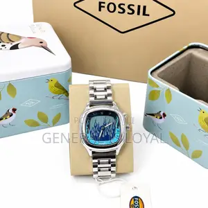 Fossil Anadigi Silver Stainless Steel