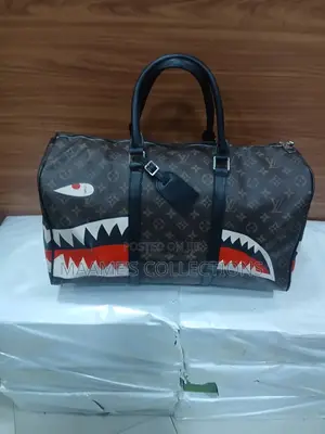 Customized Louis Vuitton Keepall Duffle Bag