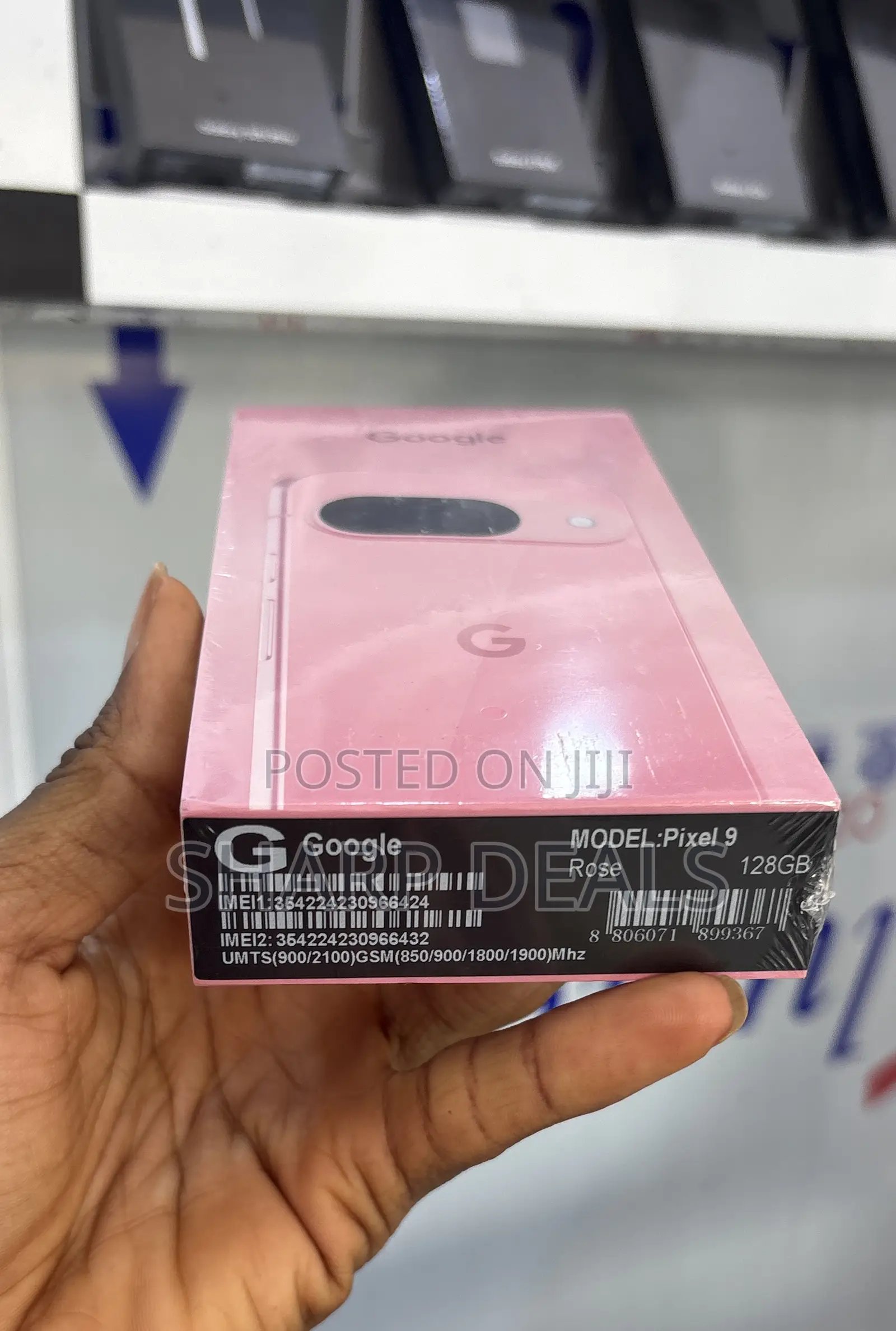 New Google Pixel 9 128 GB Pink