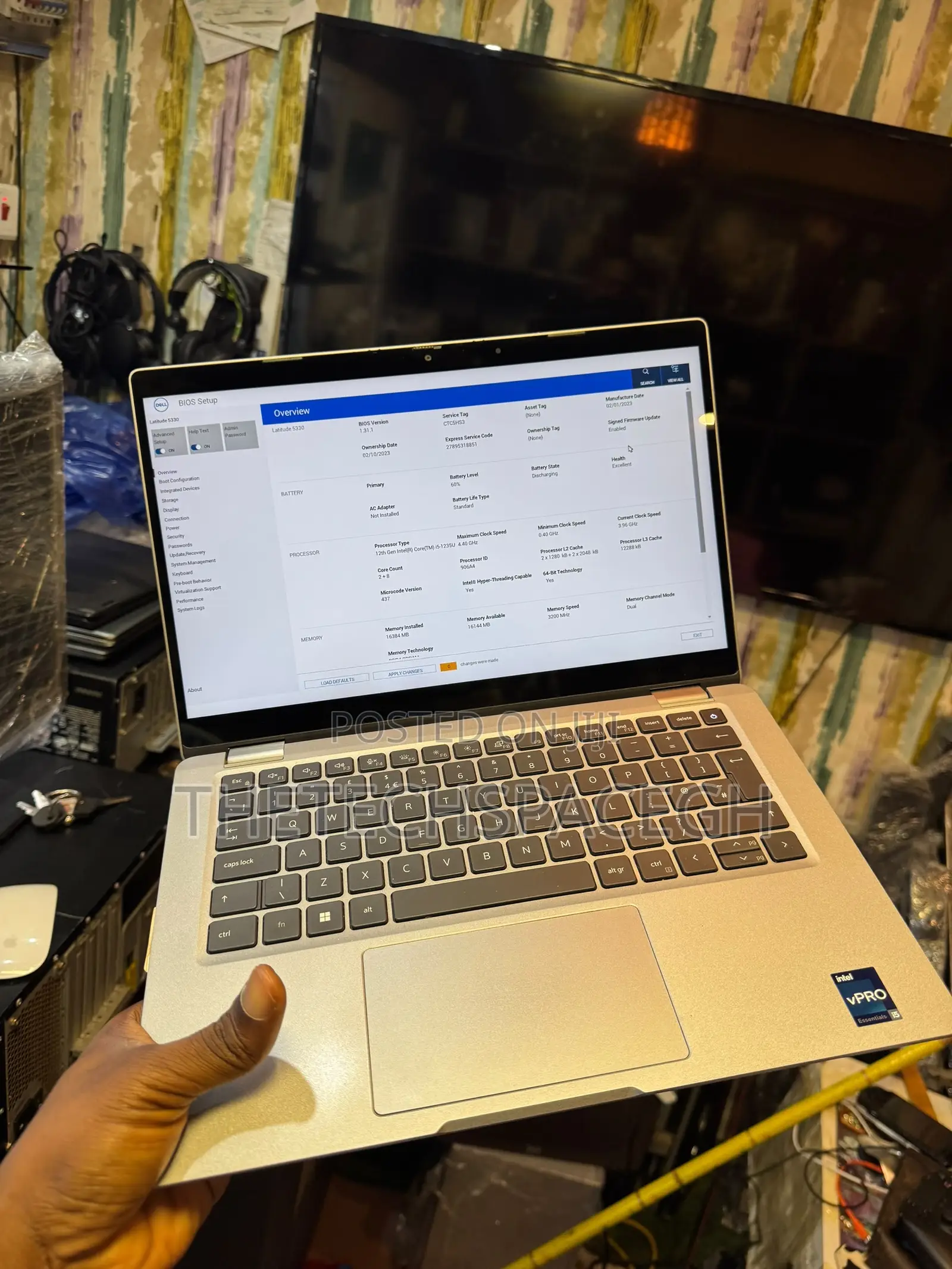 Laptop Dell Latitude 5330 16GB Intel Core i5 SSD 256GB