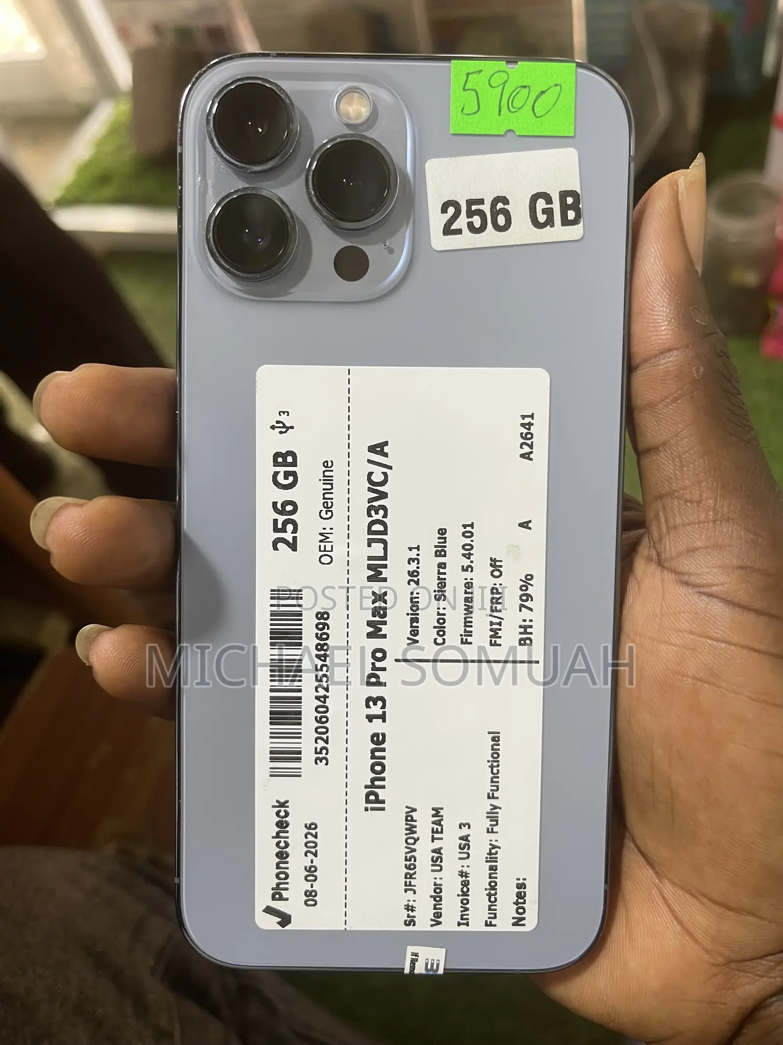 Apple iPhone 13 Pro Max 256 GB Blue