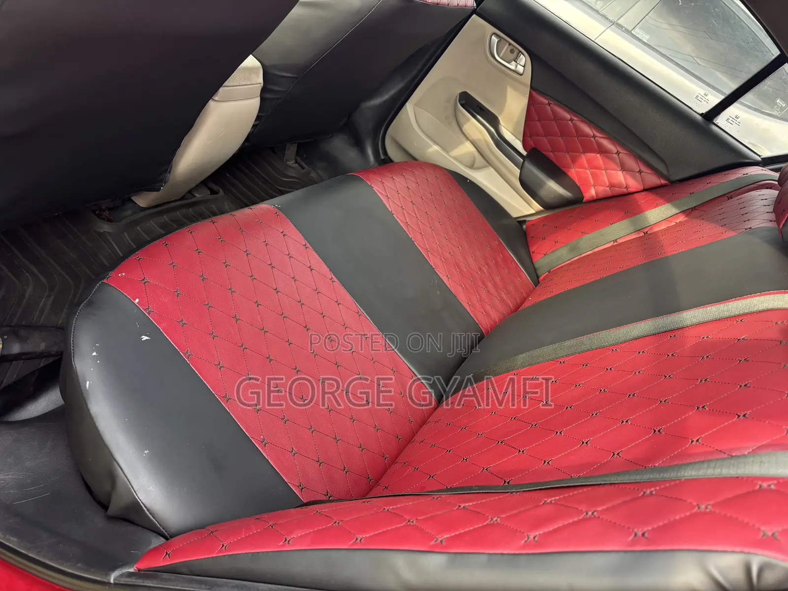 Honda Civic EX 4dr Sedan (1.8L 4cyl CVT) 2015 Red